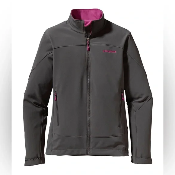 Patagonia Women’s Gray Soft-Shell Jacket Size XL - Picture 2 of 6